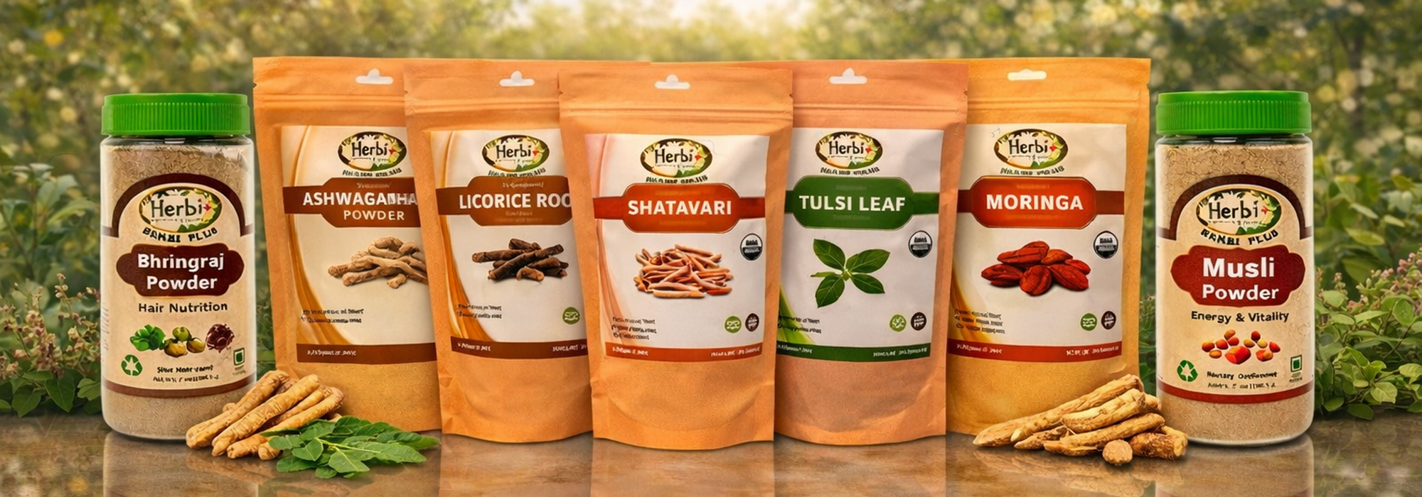 Collection of Herbal products