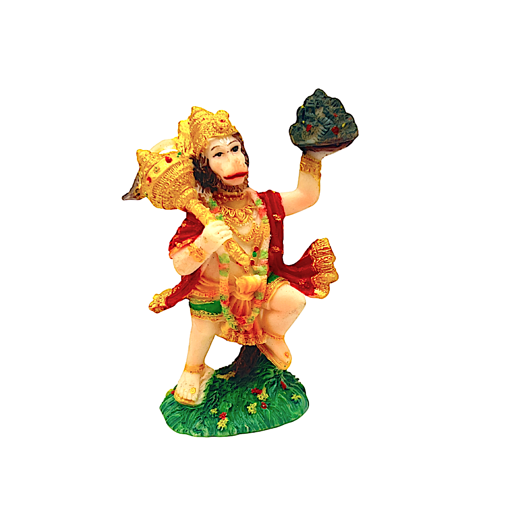 Lord Hanuman Flying 4 Inch Idol
