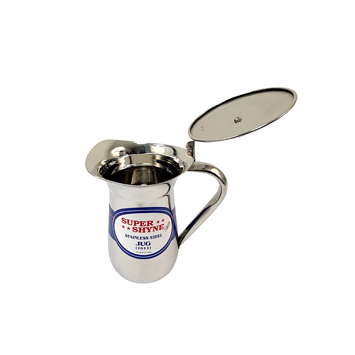 Steel Jug with Lid - view 2