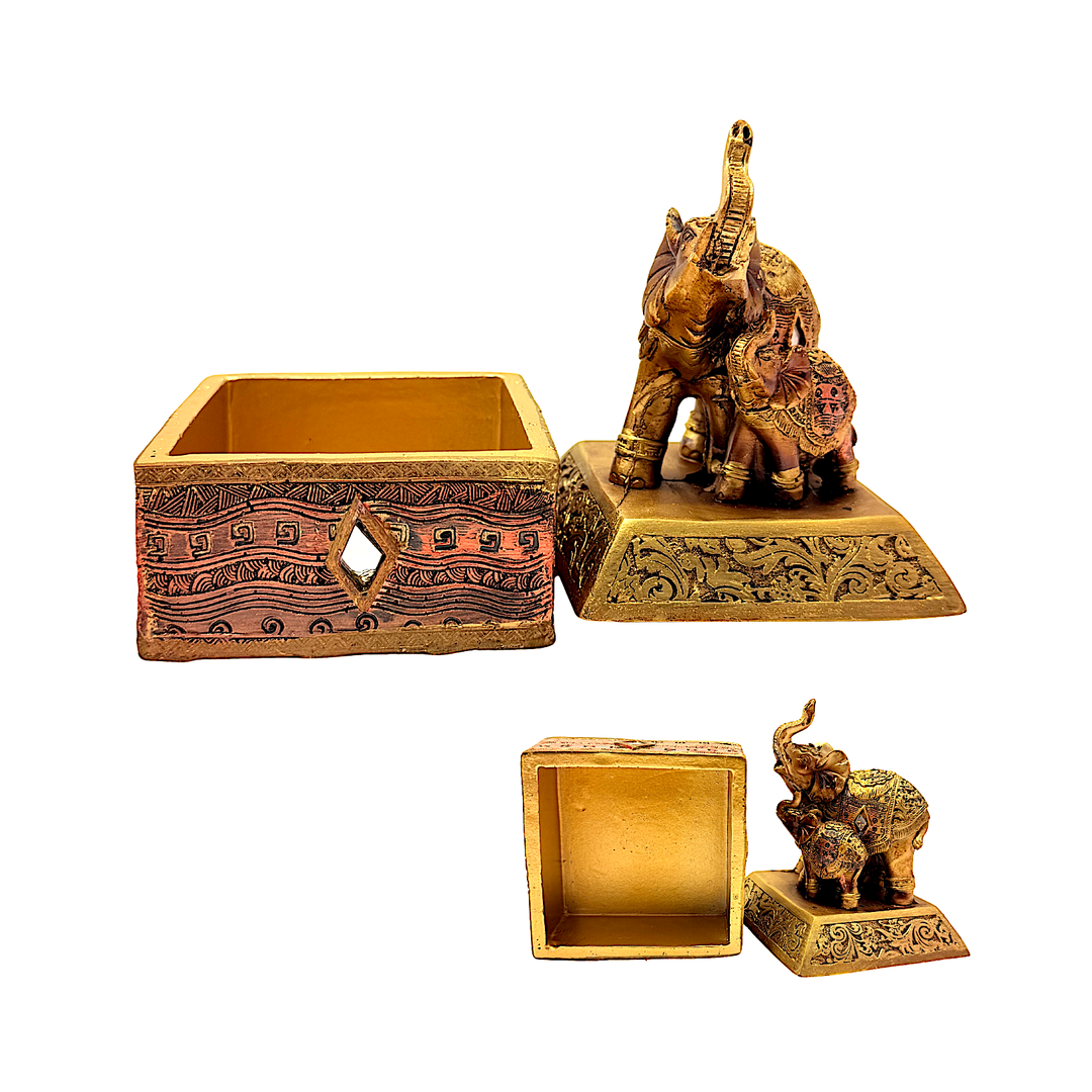 Elephant on Secret Box for Surprise Gifts 4.5 Inch - view 3
