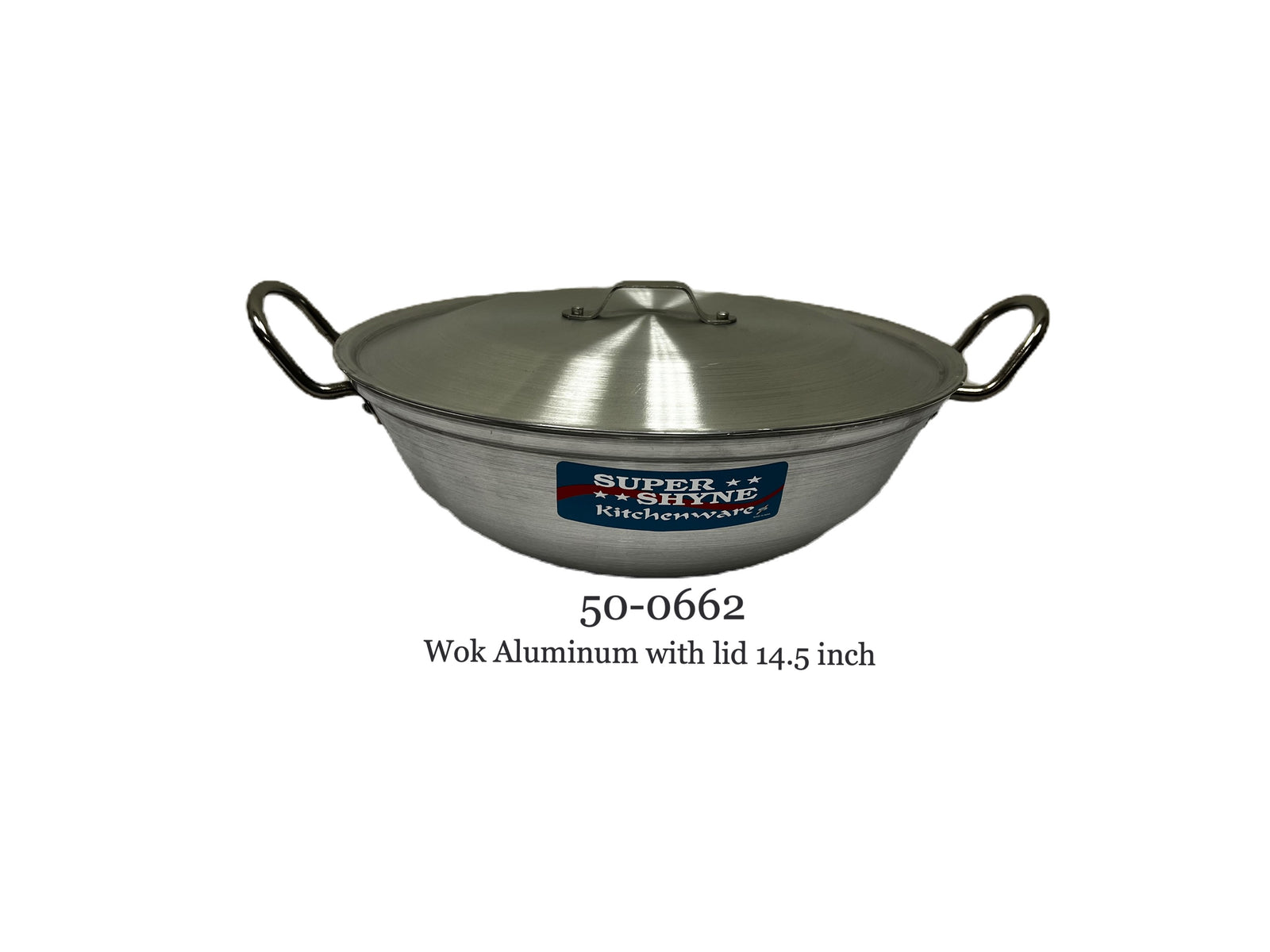 Aluminum Kadai (wok) 15 Inch Across No Lid