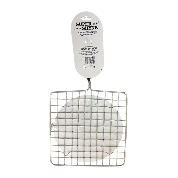Square Roaster Wooden Handle