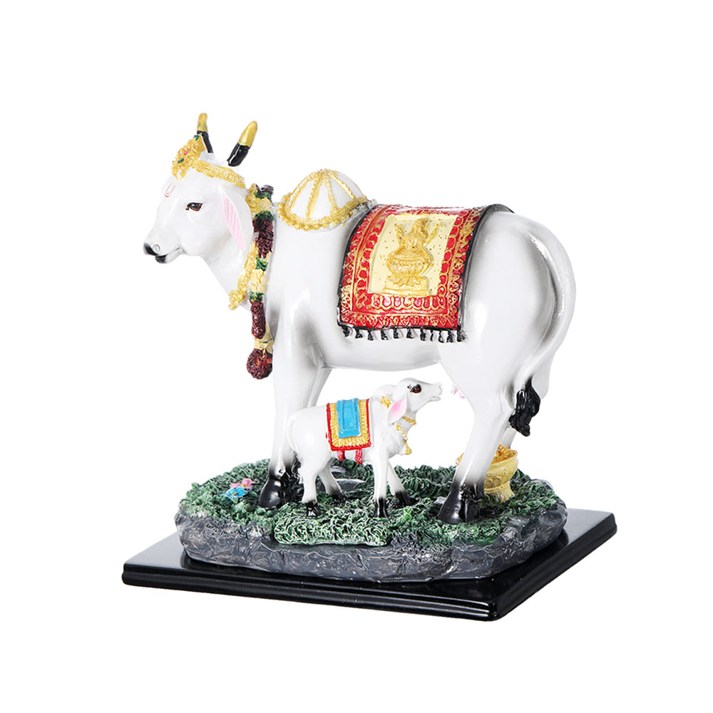 Cow with Calf 8 Inch Glossy - view 3
