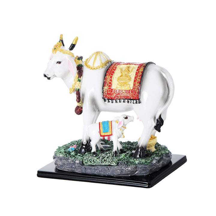 Cow with Calf 8 Inch Glossy - view 3