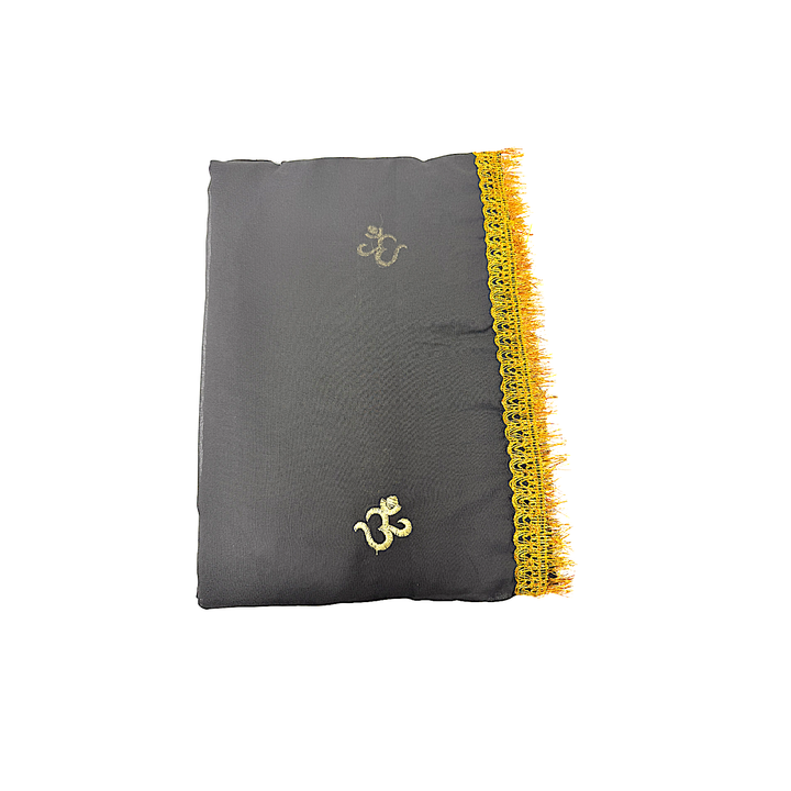Sari for Puja Black Color - view 2