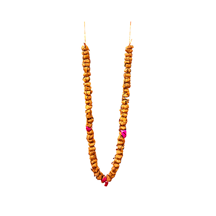Sukkhad Haar (Garland made of sandal and aromatic wood shavings) 12 Inch