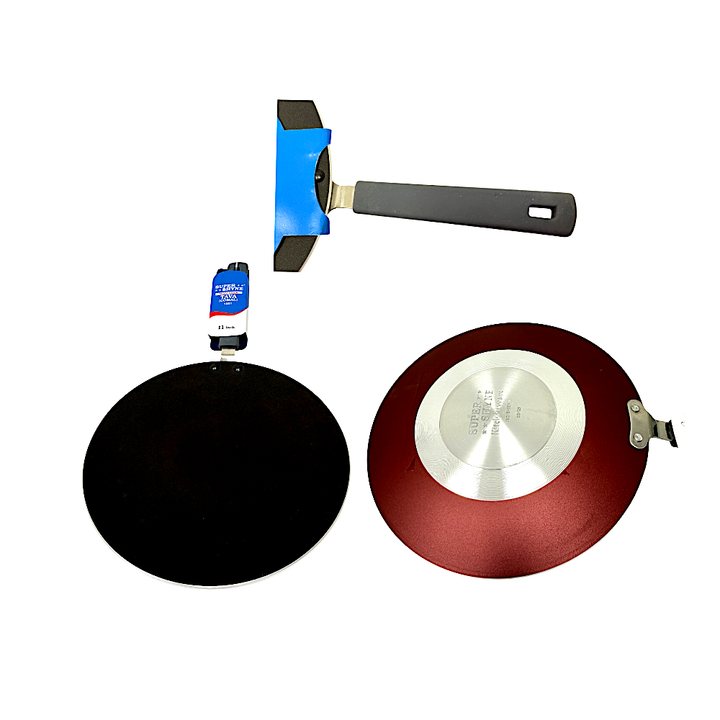 Flat Non-Stick Tawa Griddle (Comal) 11 Inch - view 2