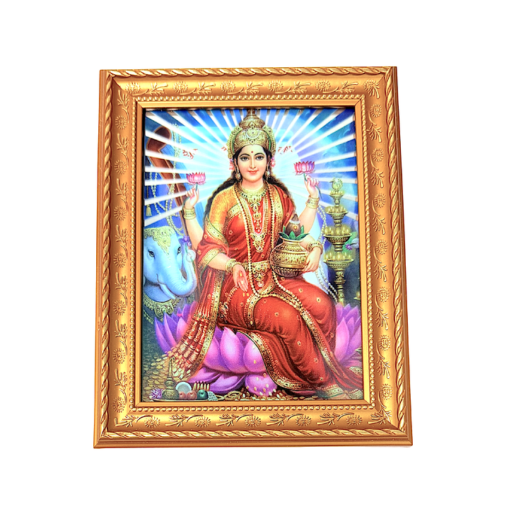 Framed God Photo on Glass 8.5 Inch*7 Inch - view 5