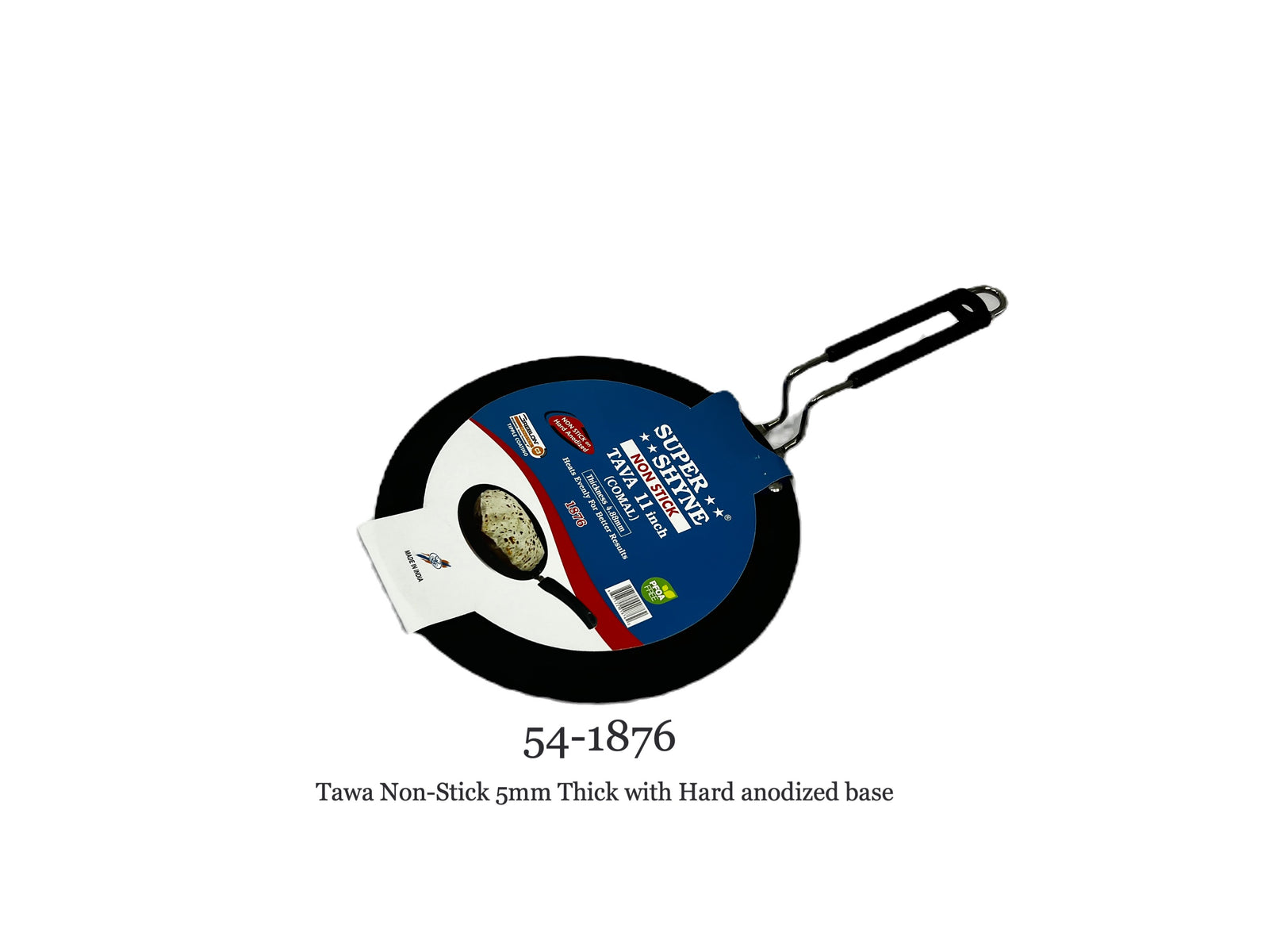 Tawa 11 (comal) Triple Coated Non-Stick on Hard Anodized Aluminum