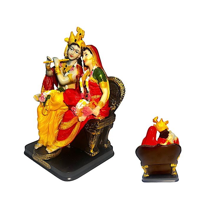 Radha Krishna 9 Inch Idol - view 2