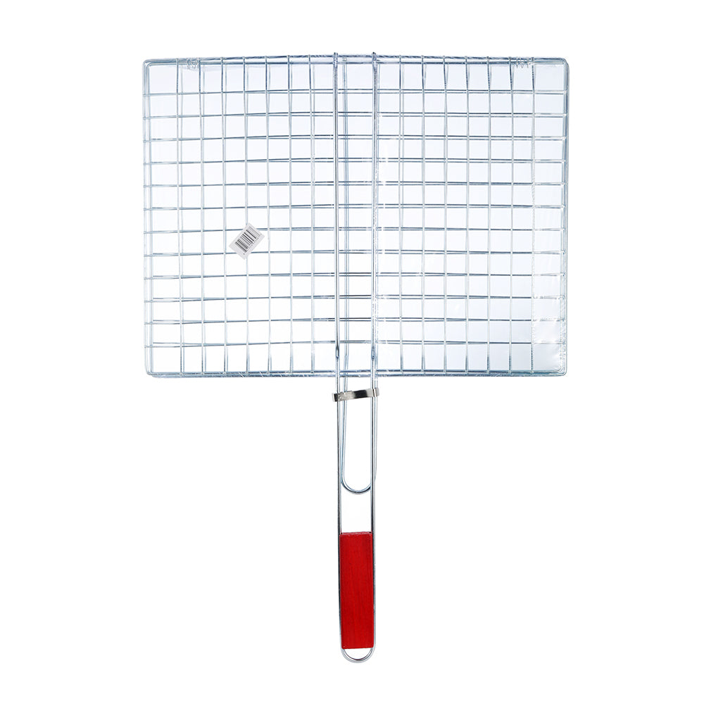 BBQ Grille 16 Inch by 12 Inch Stainless Steel