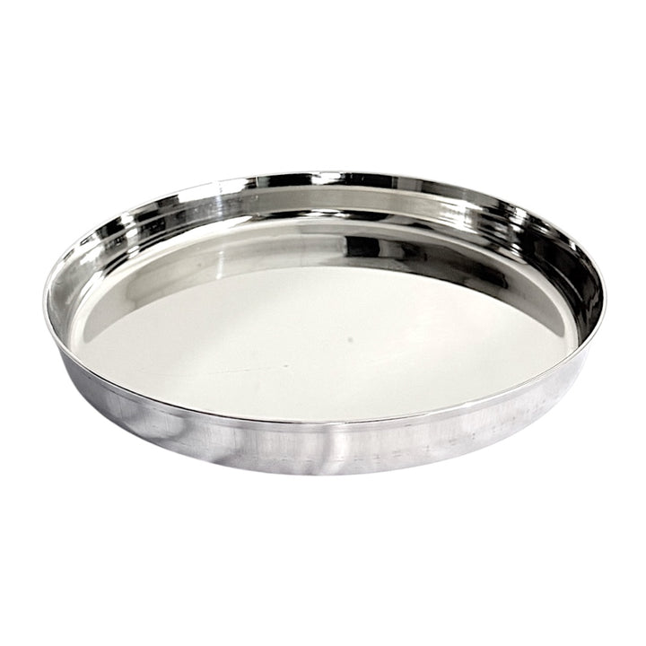 Steel Plate (Thali) with Bent Edges 13 Inch - view 3