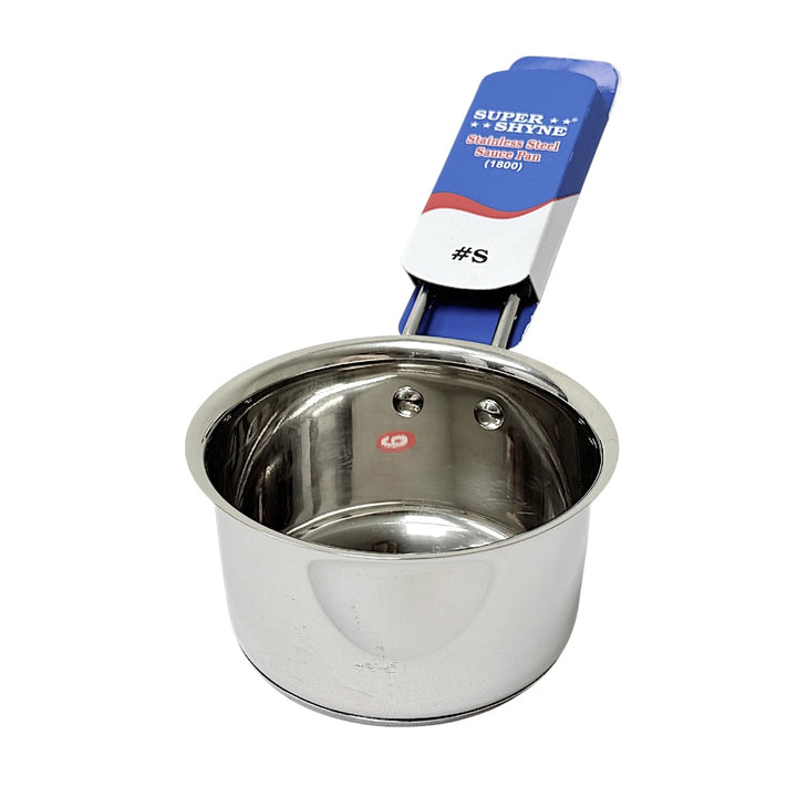 Sauce Pan Stainless Steel Heavy Bottom Dia 5.5 Inch, Ht 3 Inch