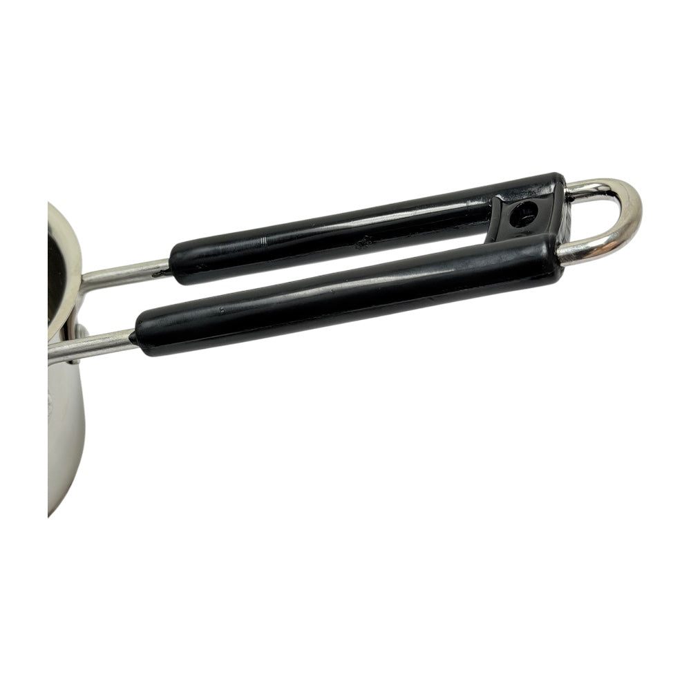 Sauce Pan Stainless Steel Heavy Bottom Dia 5.5 Inch, Ht 3 Inch