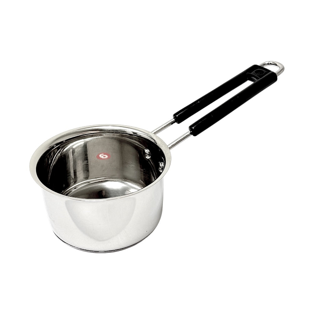 Sauce Pan Stainless Steel Heavy Bottom Dia 5.5 Inch, Ht 3 Inch