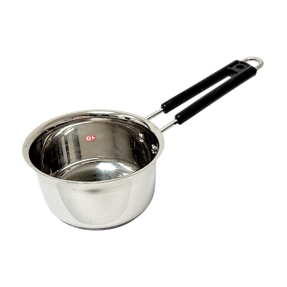 Sauce Pan Steel with Heavy Bottom, 6.25 Inch wide, 3.5 Inch high