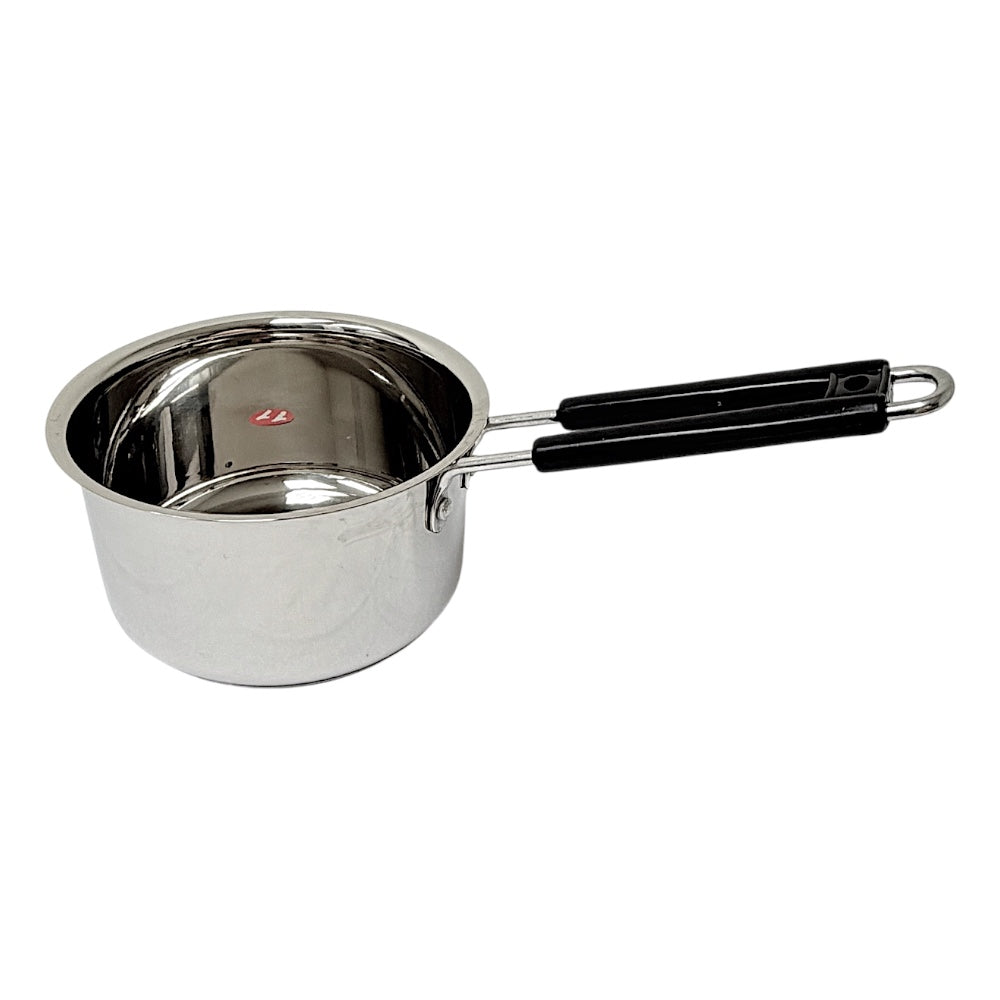 Sauce Pan Steel Heavy Bottom W: 7 Inch H:3.75 Inch