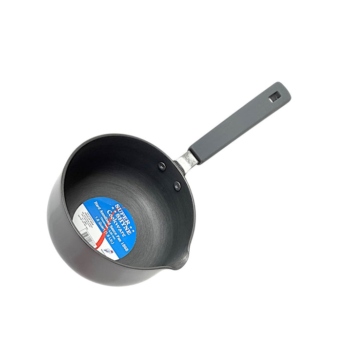 Sauce Pan Hard Anodized with Spout 1.6 Qt (1.5lt)