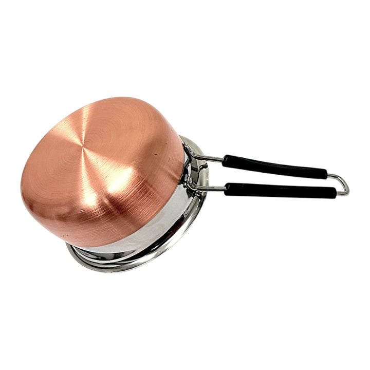 Sauce Pan Copper Bottom/stainless Steel 3.5 Inch H, 6.5 Inch Dia
