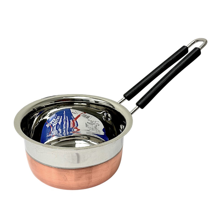 Sauce Pan Copper Bottom/stainless Steel 3.5 Inch H, 6.5 Inch Dia