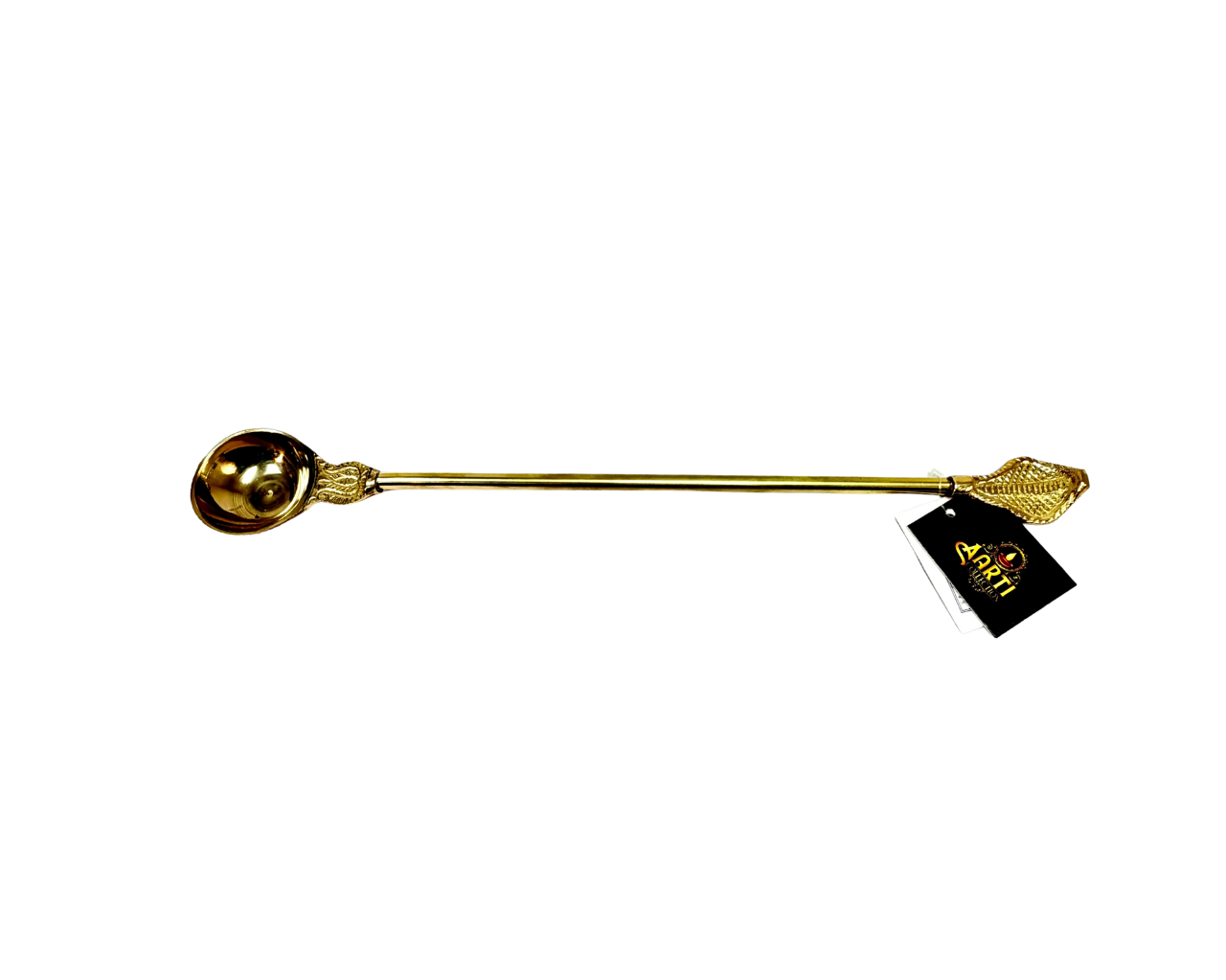 Brass Havan Spoon 10in - view 2