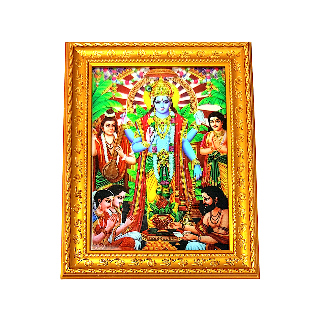Framed God Photo on Glass 8.5 Inch*7 Inch - view 3