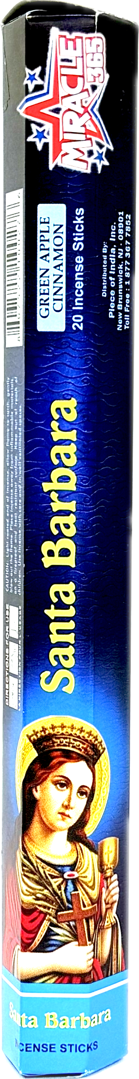 Santa Barbara Incense Sticks (6 tubes of 20 sticks each) - view 2