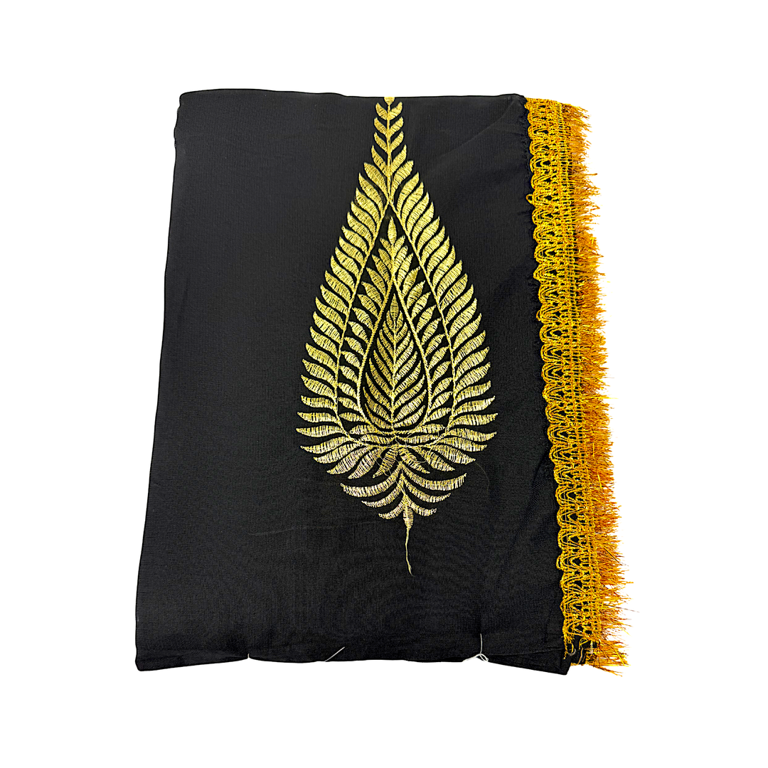 Sari for Puja Black Color