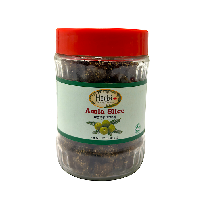 Herbi+ Amla Spicy Slice (Glass jar) 12 oz