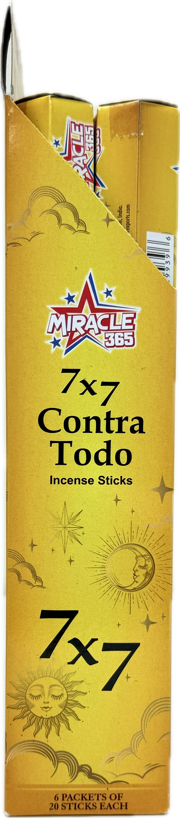 Miracle 365 7*7 Contra Todo (6 tubes of 20 sticks) Frag Sage - view 2