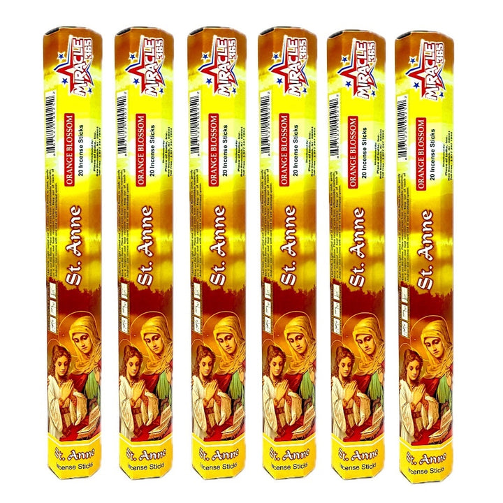 Miracle 365 St. Anne Incense (20 sticks * 6 tubes) 10 Packs - view 2