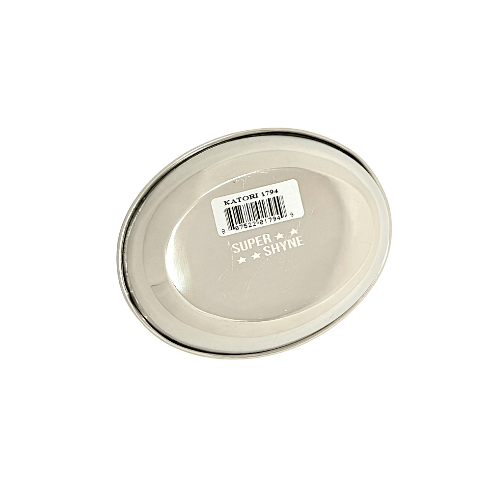 Bowl Steel Oval Shape l 4.5 Inch W 3.5 Inch H 1.1 Inch