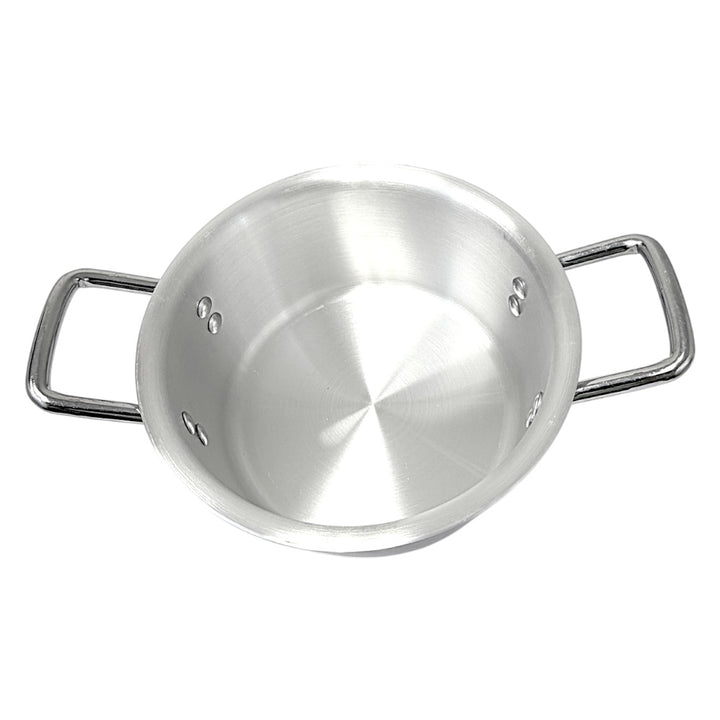 Aluminum Pot Wit Lid4.0 QT 3.8L 3mm Thick W: 8.75 Inch H4 Inch - view 3