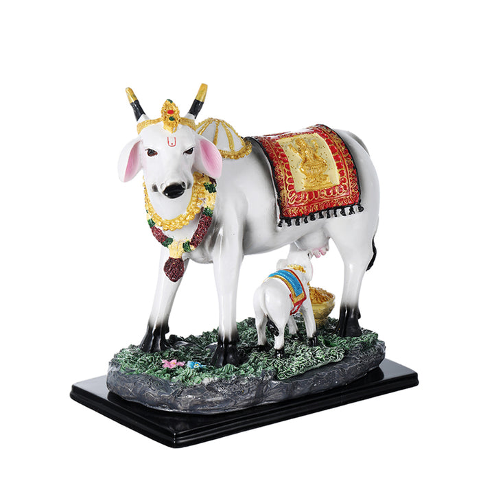Cow with Calf 8 Inch Glossy - view 2