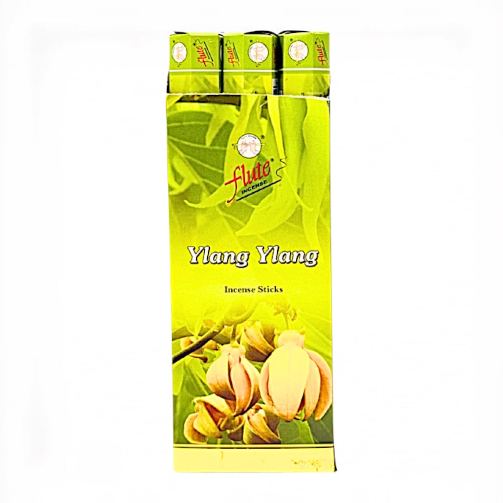 Ylang Ylang Incense Sticks (6 tubes of 20 sticks each)