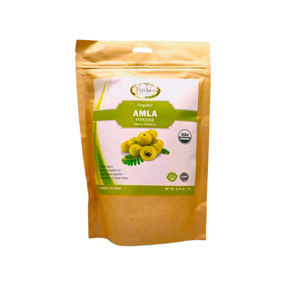 Organic Herbi Plus Amla Powder 200 g 7 oz