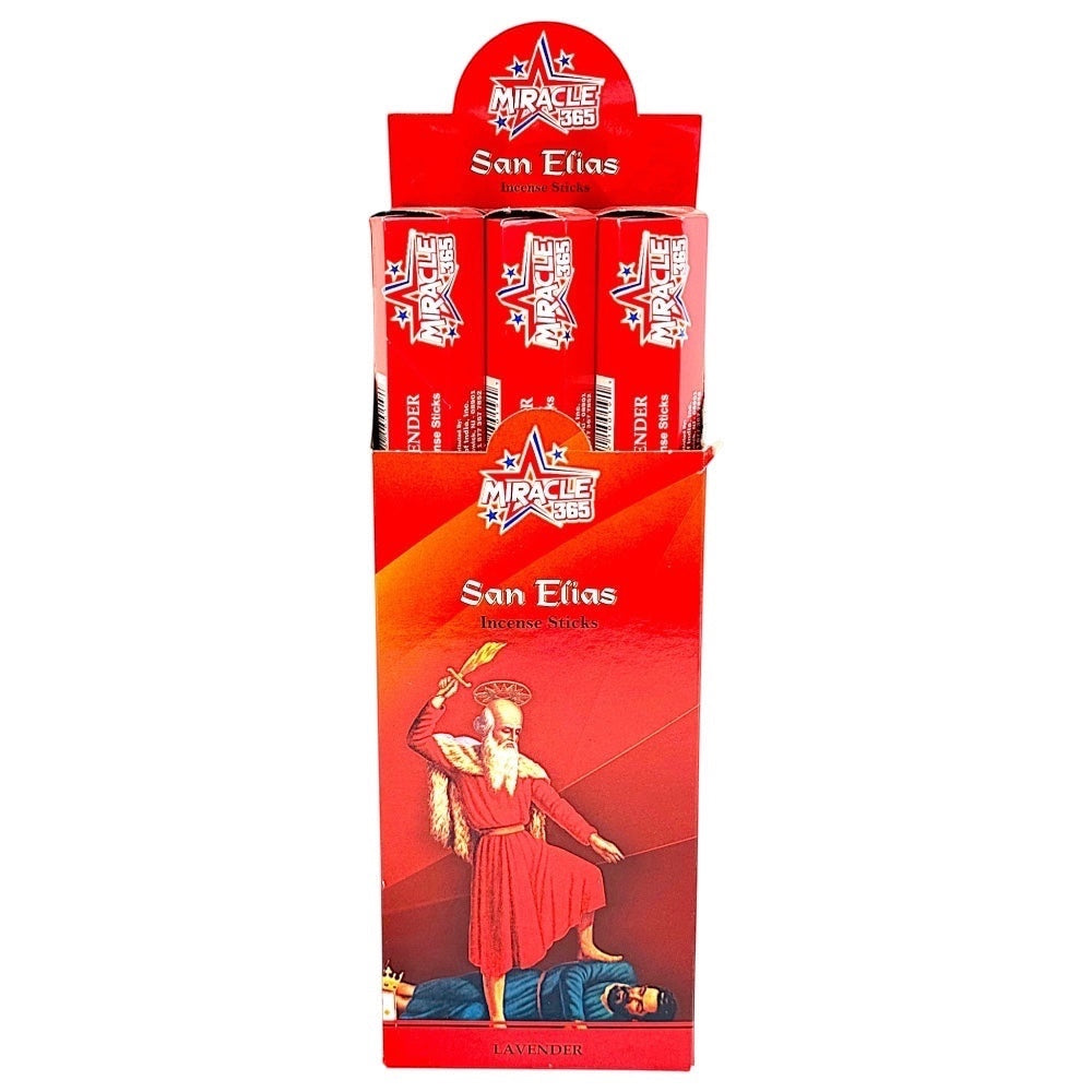 San Elias Incense Sticks (6 tubes of 20 sticks each) - view 2