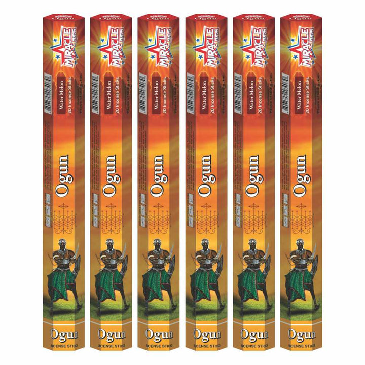 Miracle 365 Ogun Incense Sticks (6 tubes of 20 sticks each) Fragrance Water Melon - view 2