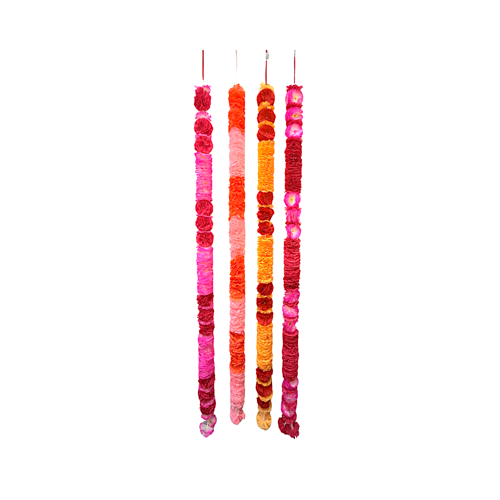 Thick Floral Strand 6 Inch (Assorted color and design)