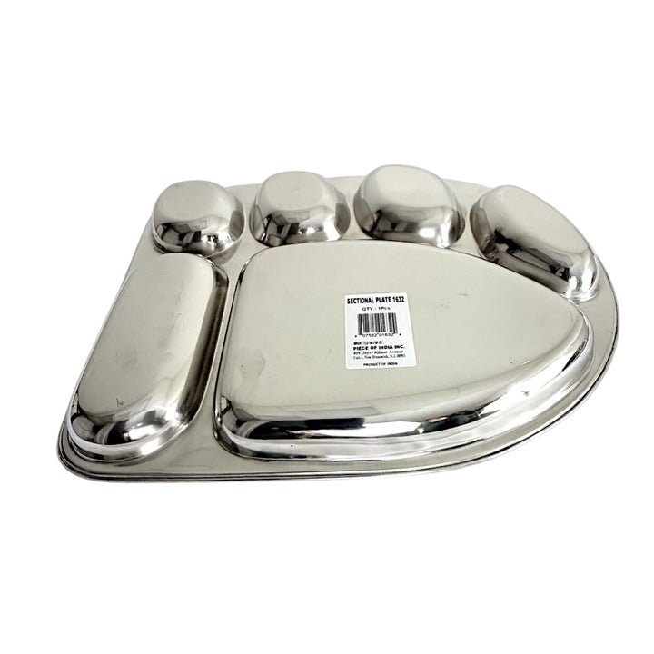 Lunch Tray U Shape 6 Sectional 14.5 Inch - view 3