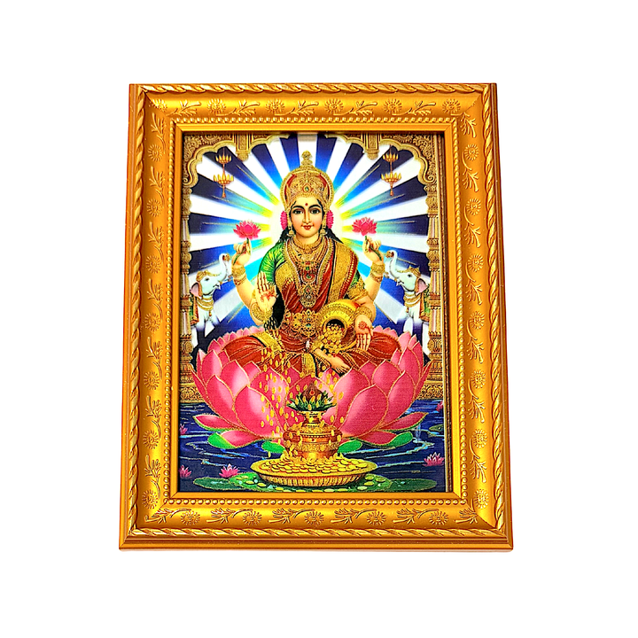 Framed God Photo on Glass 8.5 Inch*7 Inch - view 4