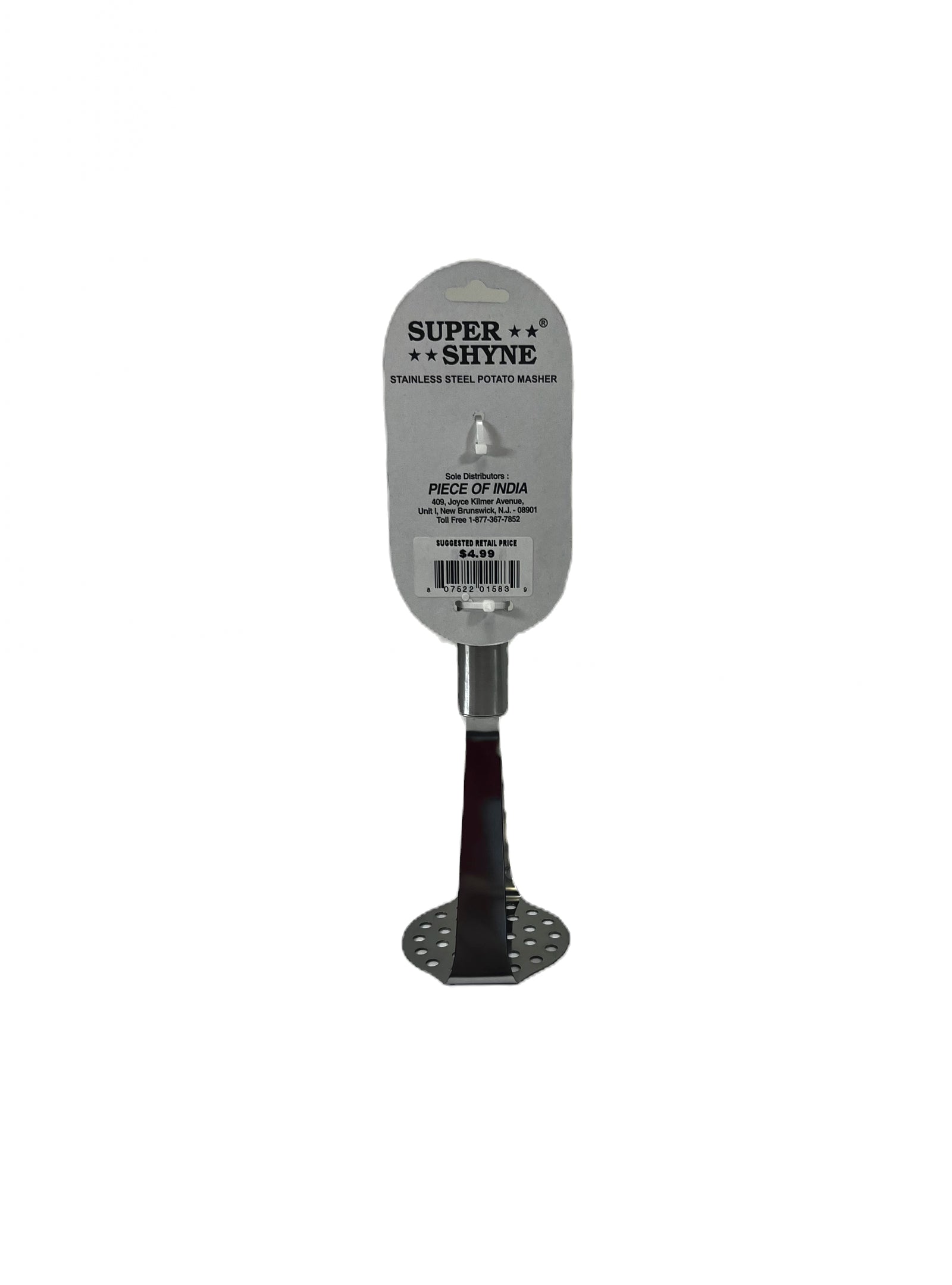 Potato Masher Super Shyne Brand (steel)