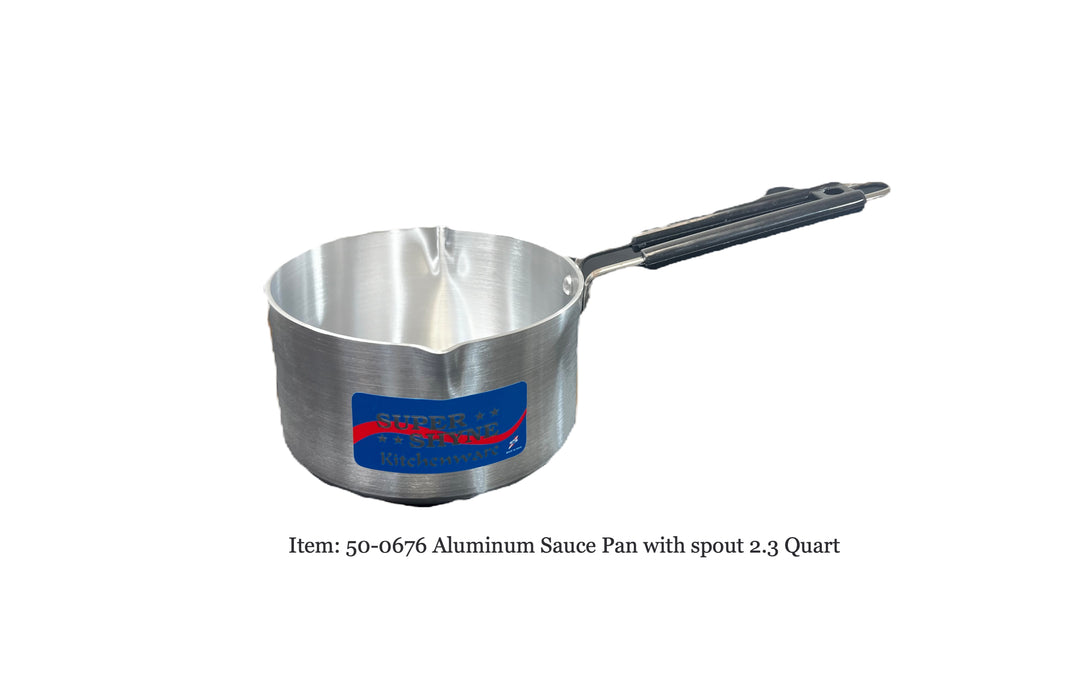 Sauce Pan Aluminum W:7 Inch H: 3.75 Inch 50
