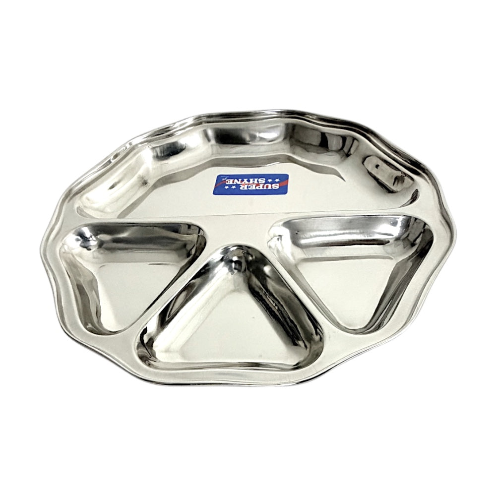 Lunch Tray 10 Sided 4 Sectional 11.5 Inch - view 2