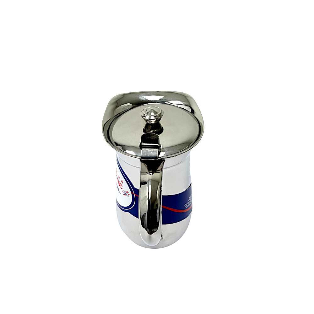 Steel Jug with Lid - view 3