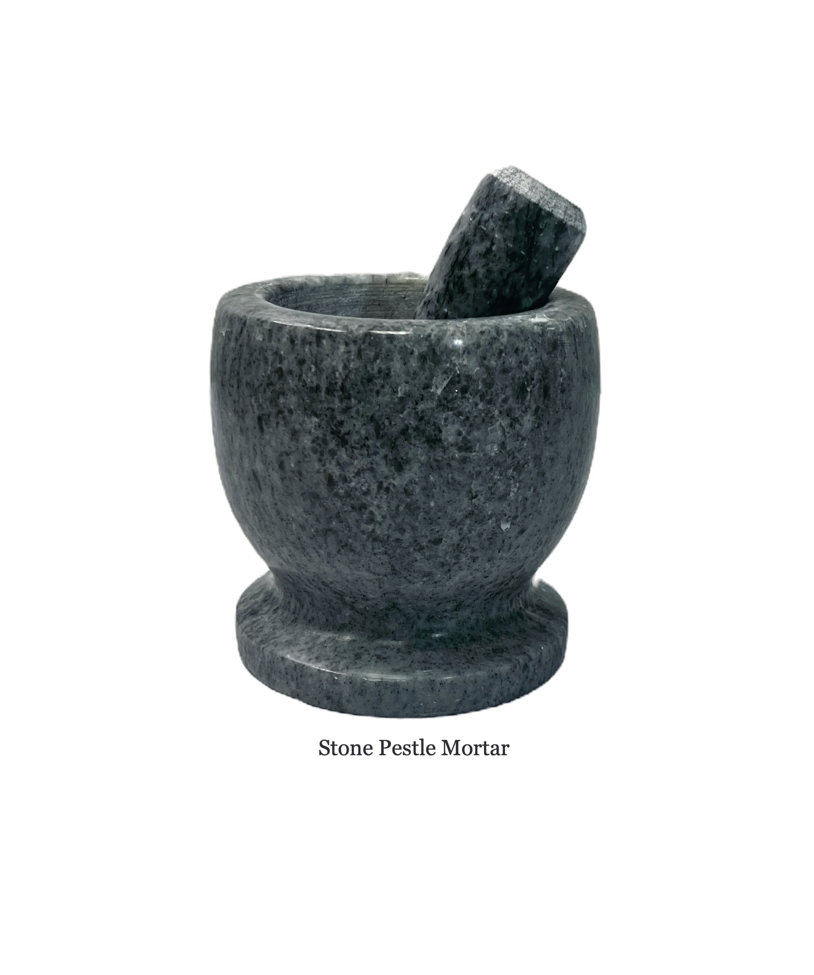 Stone Pestle Mortar Large H 5.5 Inch, 5 Inchwide