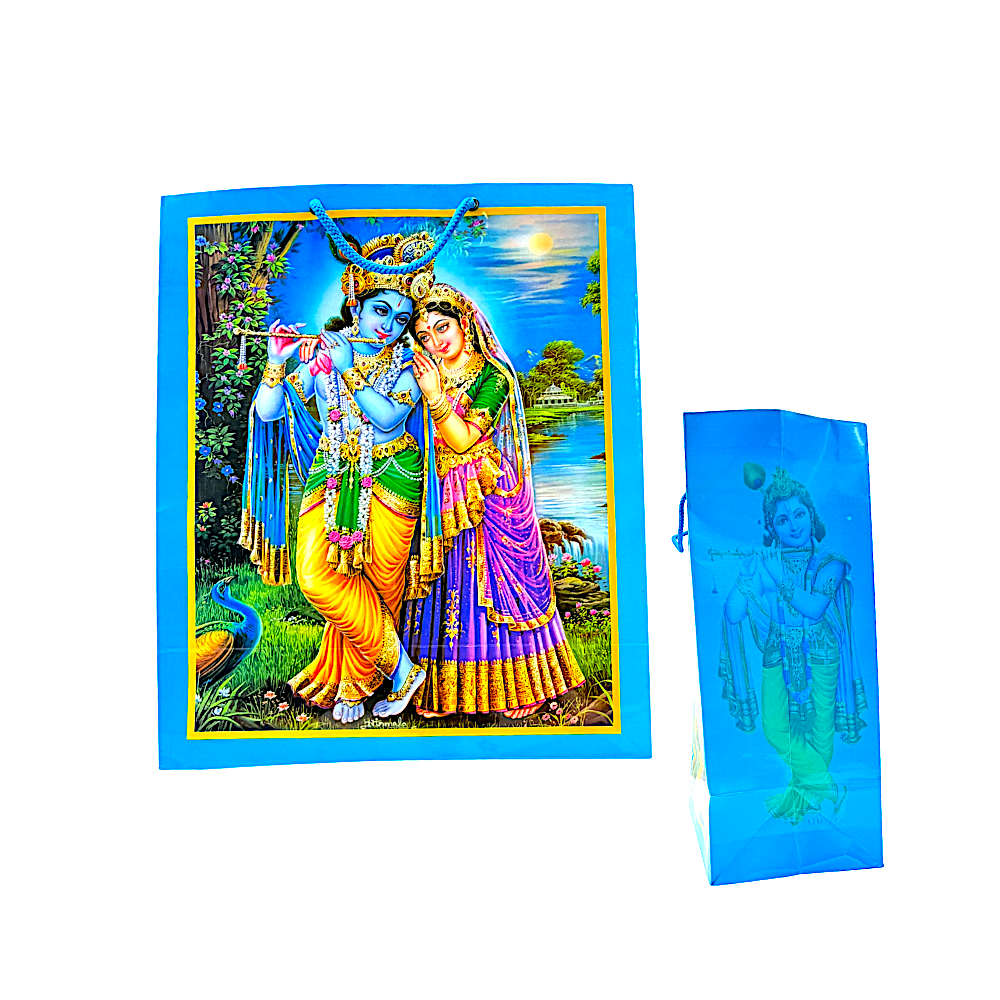 Medium Size High Quality Religious Gift Bags, 12 Inchx12 Inchx9.5 Inch*12 pc - view 3