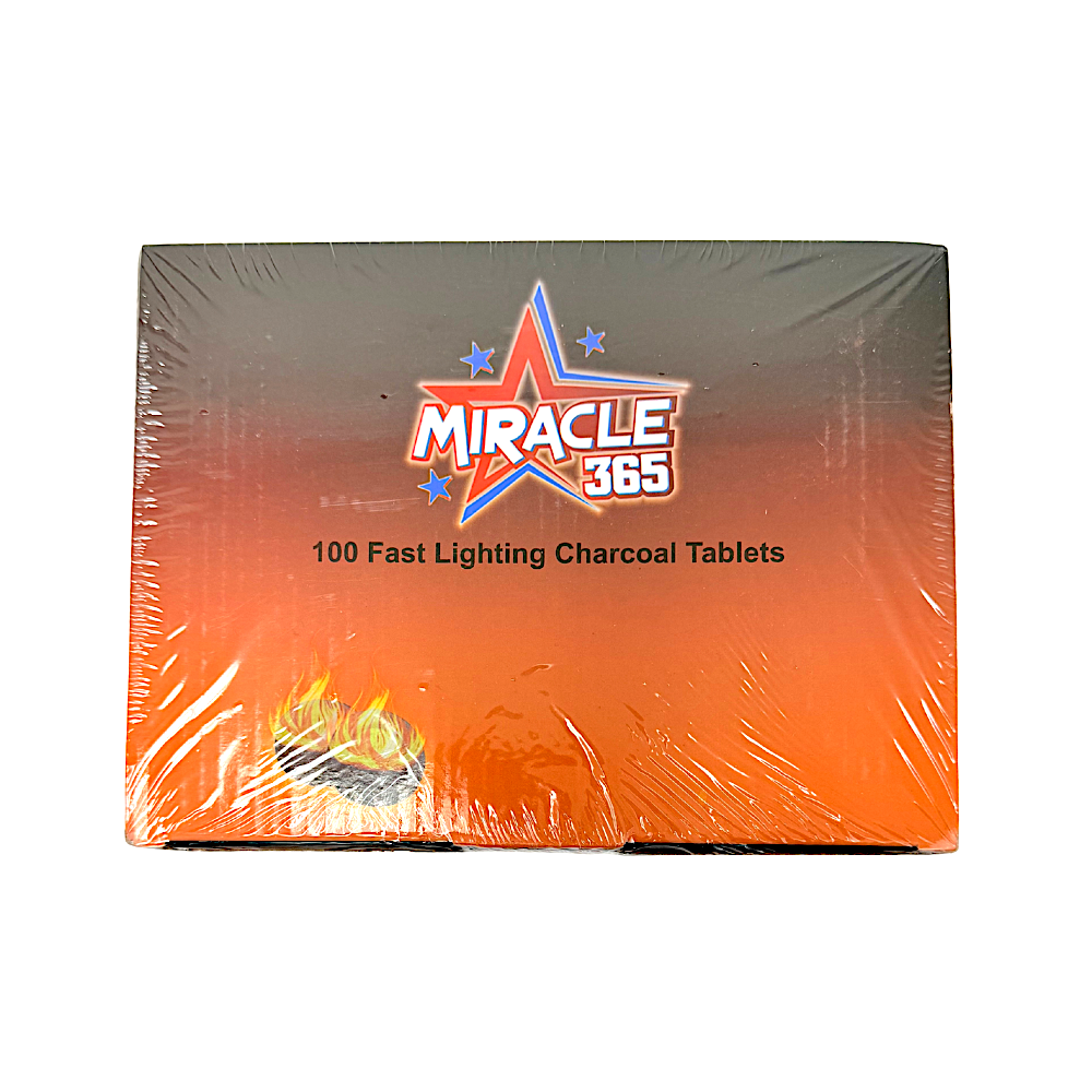 Miracle 365 Fast Lighing Charcoal Discs 40mm Incense