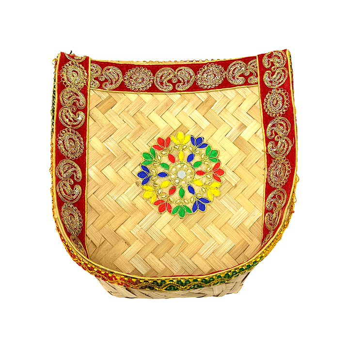 Soop Medium with Decor (Used in baby showers) and Other Auspicious Occasions