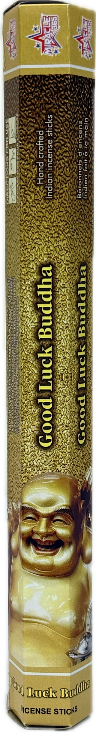 Miracle 365 Good Luck Buddha (6 tubes of 20 incense sticks each) - view 3